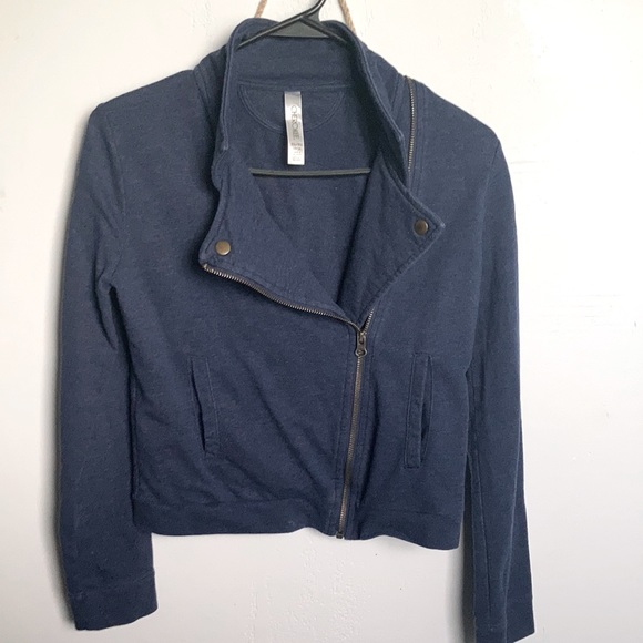 Girls Blue zip up jacket - Picture 1 of 3